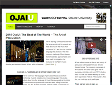 Tablet Screenshot of ojaiu.org